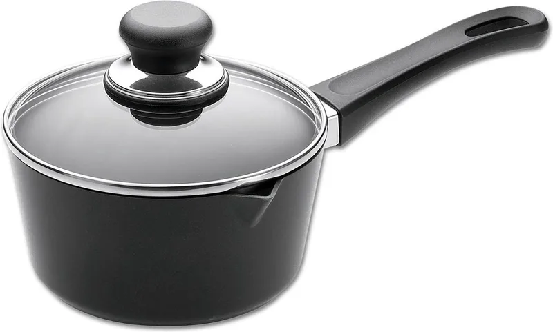 steelpan met glazen deksel - Classic - 1,5 L de Scanpan en Noir – photo produit