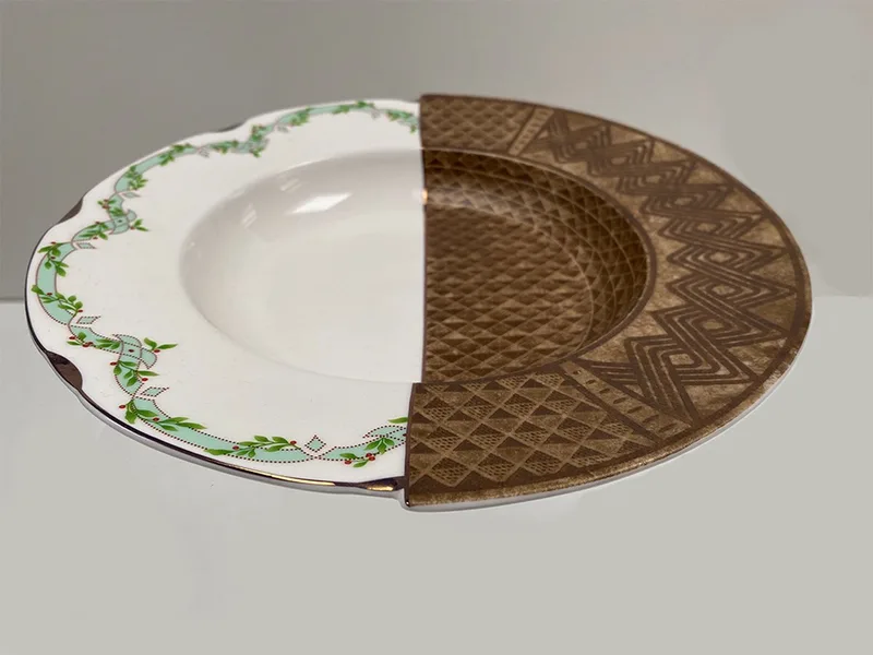Hybrid Soep Bord Malao by Seletti in Multicolour – product photo