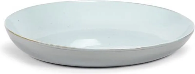 Anita Le Grelle Terres De Rêves ronde schaal D29.5cm light blue/smokey blue de Serax en Bleu – photo produit