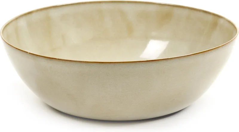 Anita Le Grelle Terres de rêves - Saladeschaal - Misty - 27 Ø by Serax in Grey – product photo
