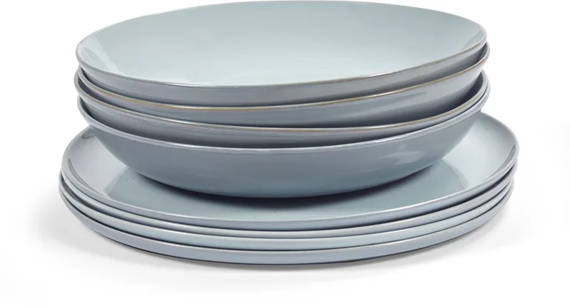 Anita Le Grelle Terres de rêves - Serviesset - 8 stuks by Serax in Light blue – product photo