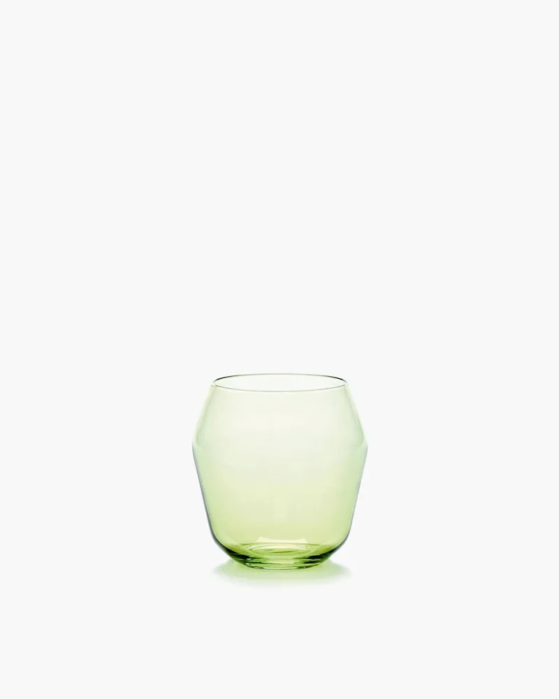 Ann Demeulemeester Billie waterglas 25cl (set van 4) by Serax in Green – product photo