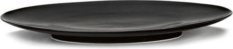 Ann Demeulemeester Ra bord D17cm black von Serax in Schwarz – Produktfoto