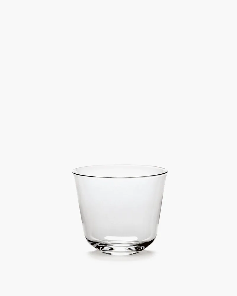 Ann Demeulemeester Water Glas 20cl Grace (set van 4 stuks) von Serax in Transparent – Produktfoto