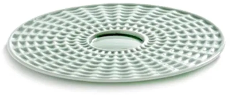 Ann Van Hoey Nido cappuccino schotel D13.8cm bone china by Serax in Green – product photo