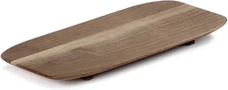 Ann Van Hoey Nido dienblad 24x12cm walnut van Serax in Bruin – productfoto