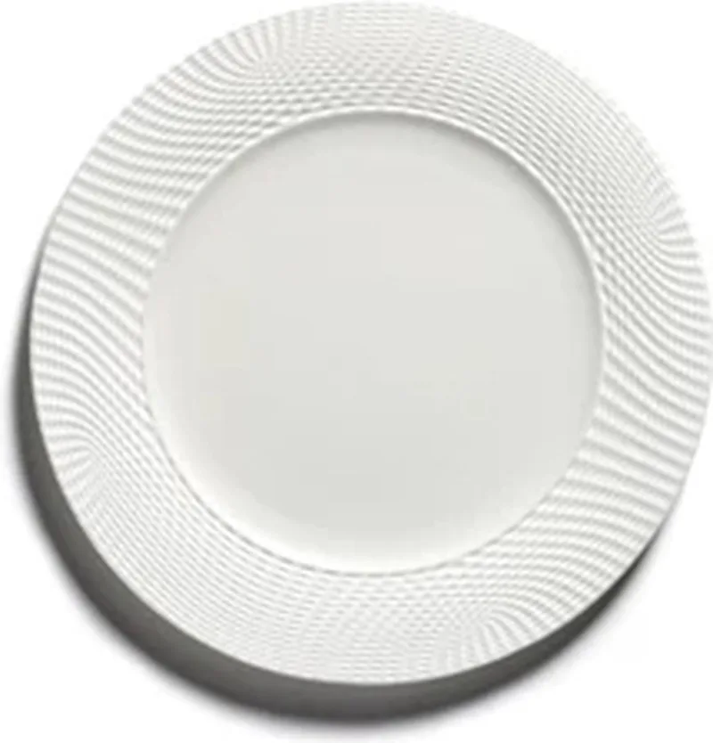 Ann Van Hoey Nido plat bord D18cm bone china de Serax en Blanc – photo produit