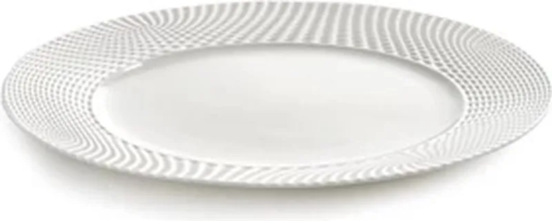 Ann Van Hoey Nido plat bord D24cm bone china by Serax in White – product photo
