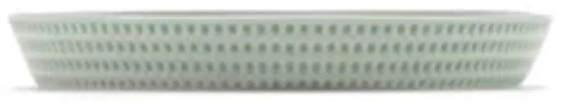 Ann Van Hoey Nido plat bord met boord D10cm bone china von Serax in Grün – Produktfoto