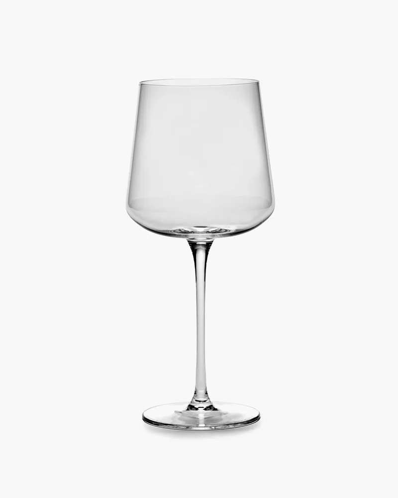 Ann Van Hoey Nido rode wijnglas H23cm 60cl (set van 4) von Serax in Transparent – Produktfoto