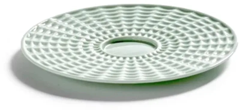 Ann Van Hoey Nido thee schotel D14.5cm bone china by Serax in Green – product photo