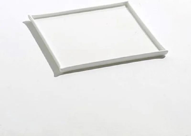 Ann Van Hoey - Vierkant Bord - M - 21x21cm by Serax in White – product photo