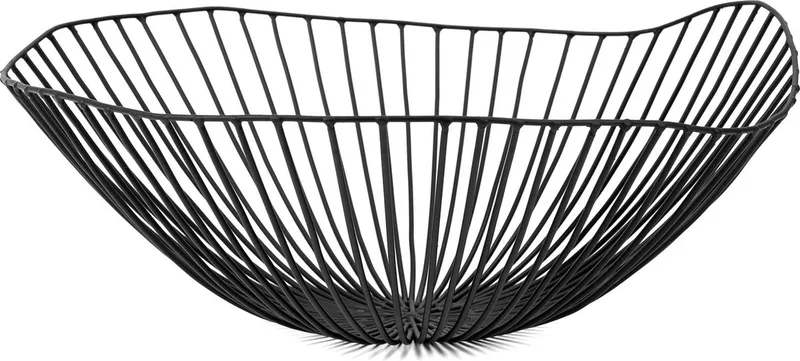 Antonino Sciortino Metal sculptures Cesira fruitschaal Ø39 H12cm by Serax in Black – product photo