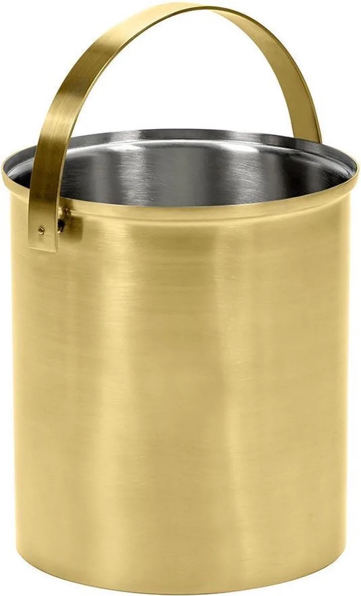 Bea Mombaers Ice Bucket Ijs emmer S Gold Brushed de Serax en Or – photo produit