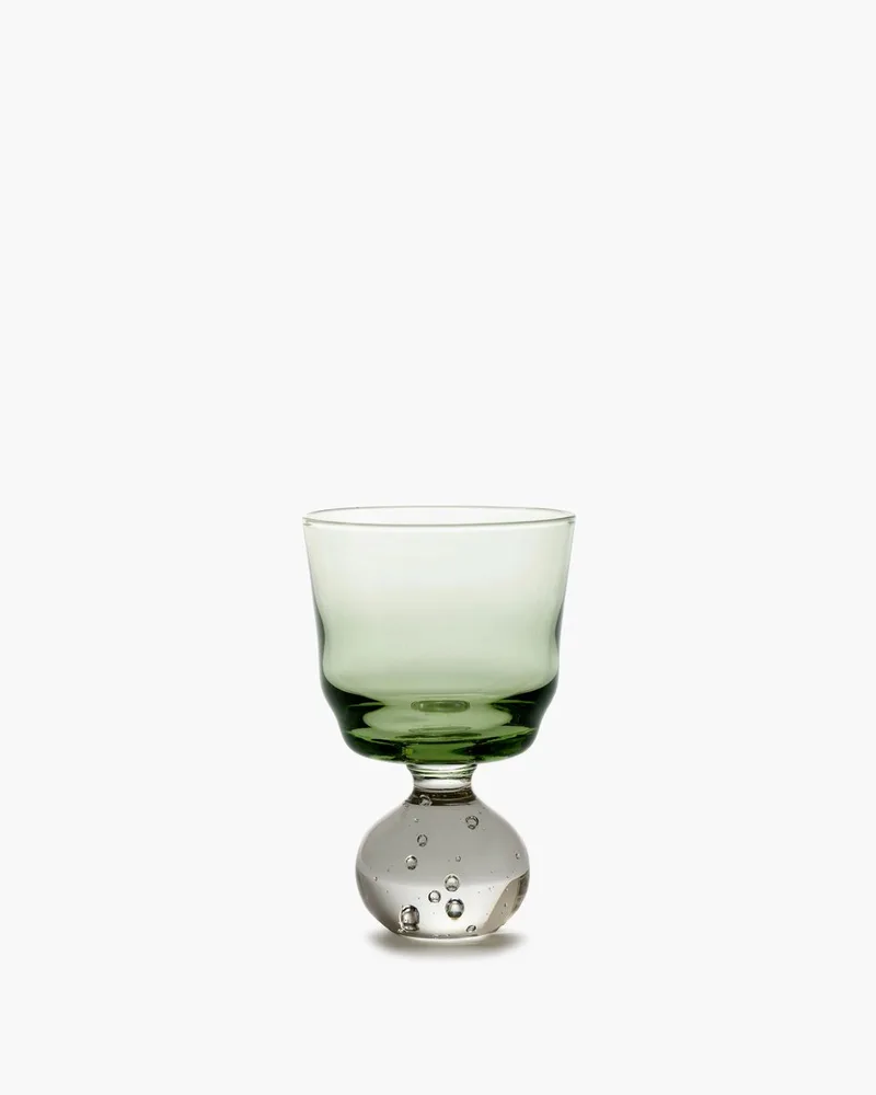 Bela Silva - Eternal Snow - Waterglas S - 6 Ø - 6 stuks de Serax en Vert – photo produit