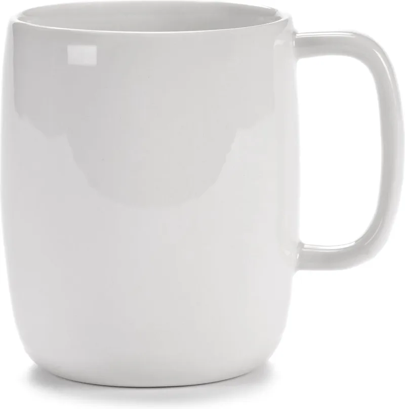 by Vincent Van Duysen mok| passe-partout | 330 ml | glans | 4 stuks by Serax in White – product photo