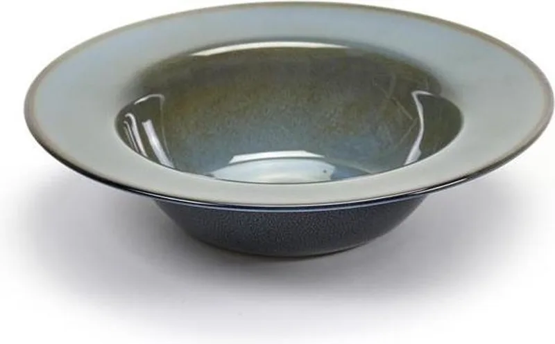 DEGUSTATION SMALL ROUND D21,3 H5 CM SMOKEY BLUE/DARK BLUE van Serax in Blue grey dark blue – productfoto