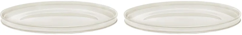 Dune By Kelly Wearstler Dinerbord Ø28 Set Van 2 Alabaster by Serax in White – product photo