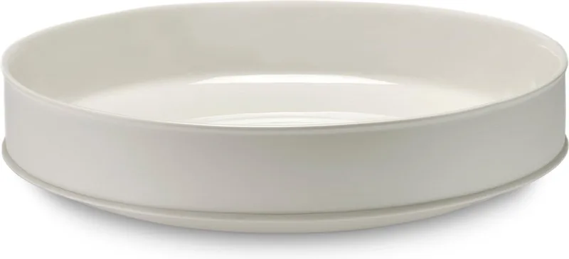 Dune By Kelly Wearstler Serveerschaal Hoog Ø41 Alabaster by Serax in White – product photo