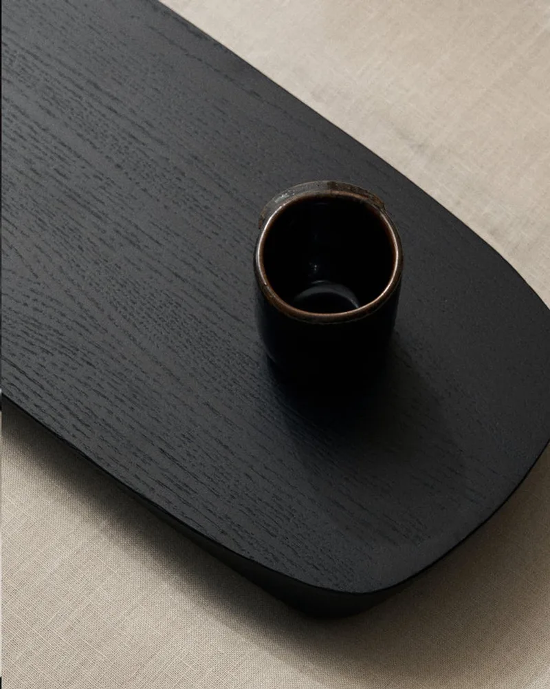 Espresso kopje 'Out of Lines', espressokop Koken & Tafelen > Servies > Kopjes & mokken > Kopjes van Serax in Bruin – productfoto