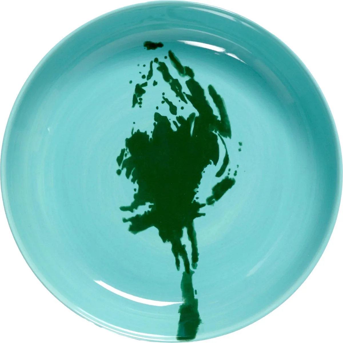 Feast By Ottolenghi Diep Bord Ø22 Azure Artichoke Green de Serax en Bleu clair – photo produit