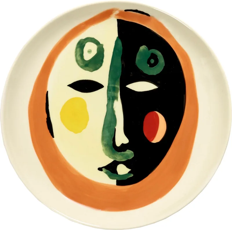 Feast By Ottolenghi Dinerbord Ø22.5 Face 1 by Serax in Multicolour – product photo