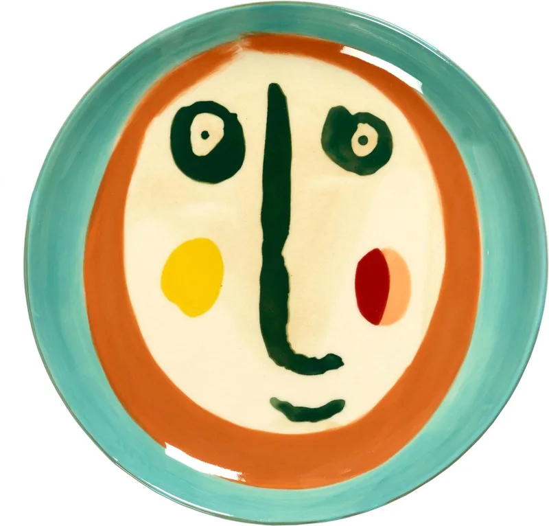 Feast By Ottolenghi Ontbijtbord Ø19 Face 2 by Serax in Multicolour – product photo