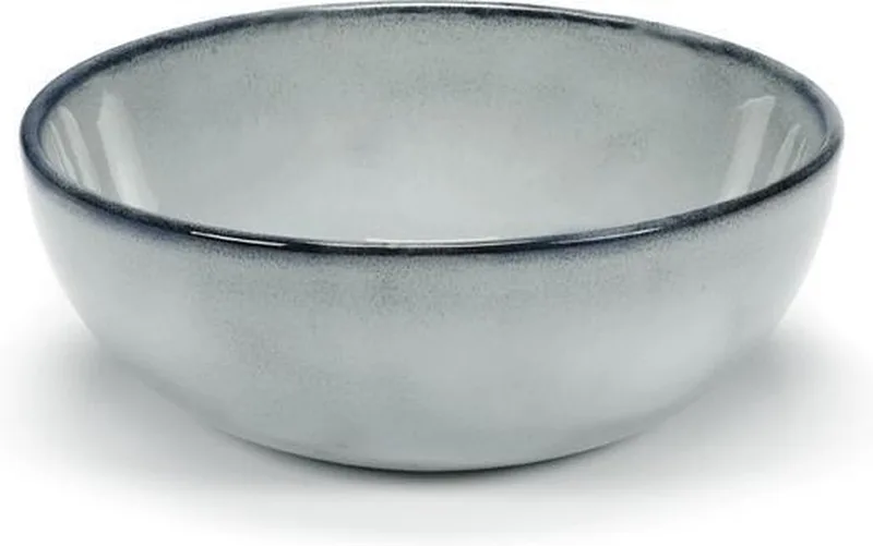 Geglazuurde blauwe kom M - Pure by Pascale Naessens by Serax in Geglazuurd blauw – product photo
