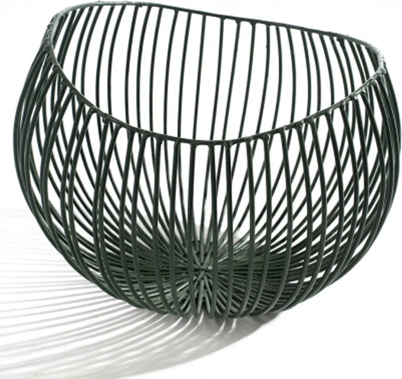 Gio Diepe Schaal - 23x20 cm - Groen de Serax en Vert foncé – photo produit