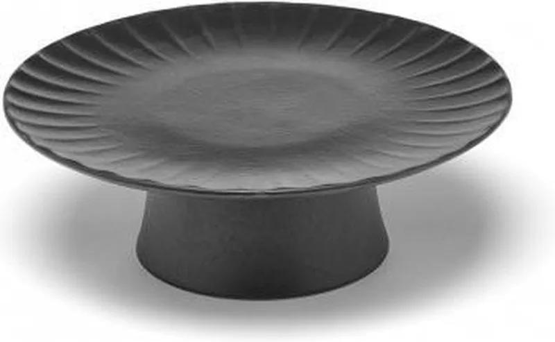 Inku by Sergio Herman - Taartplateau Black M van Serax in Zwart – productfoto