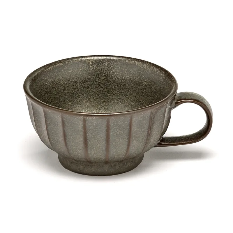 Inku Cappuccino-Tasse 20 cl Green by Serax – product photo