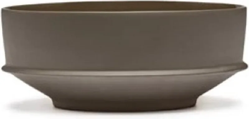 Kelly Wearstler Dune bowl D28.5cm H12cm by Serax in Slate – product photo