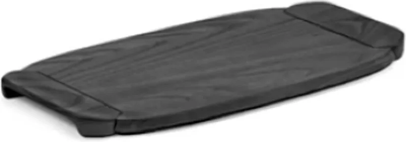 Kelly Wearstler Dune dienblad / schaal 46.5x25cm H4.5cm ash fra Serax i Sort – produktbillede
