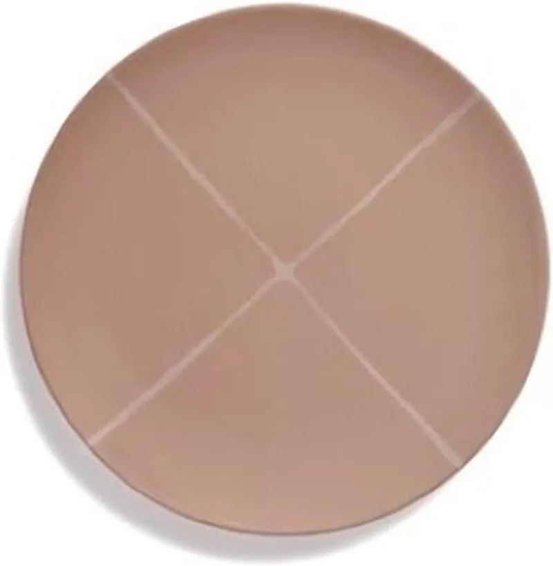 Kelly Wearstler Zuma plat bord D28cm von Serax in Sienna – Produktfoto
