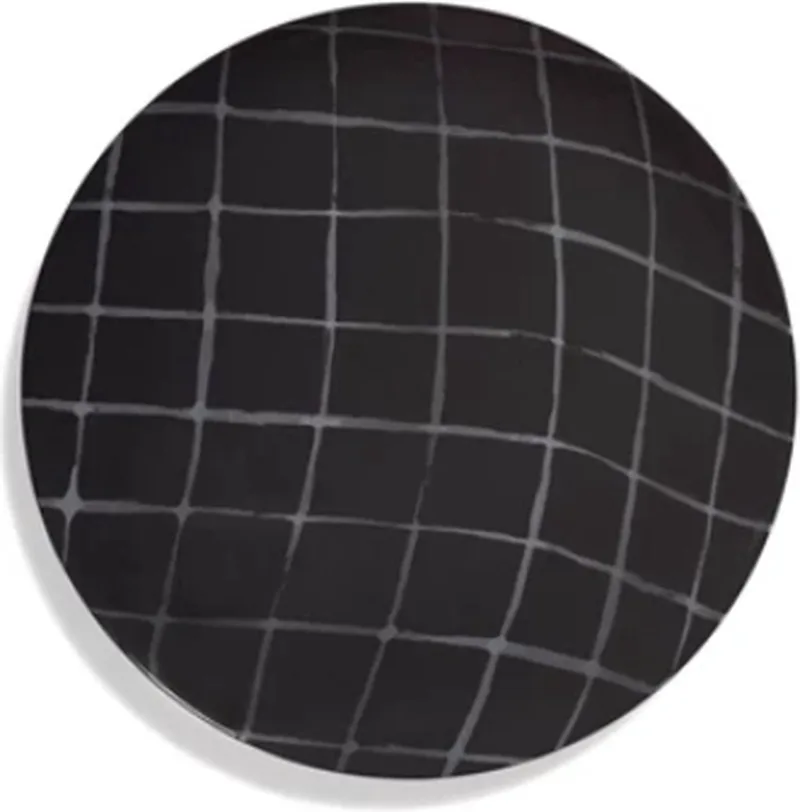 Kelly Wearstler Zuma plat bord D33cm pacific by Serax in Black – product photo