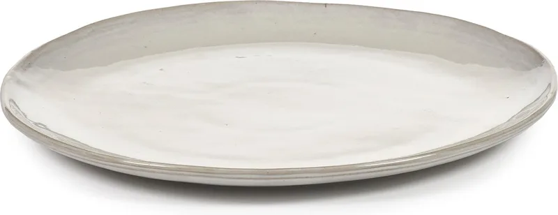 La Mère By Marie Michielssen Dinerbord Ø25 Set Van 2 Off-White by Serax in White – product photo