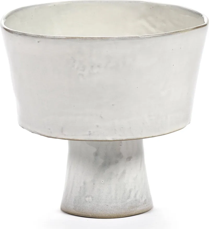 La Mère By Marie Michielssen Serveerschaal Ø18cm Hoogte 16.5cm Off-white by Serax in White – product photo