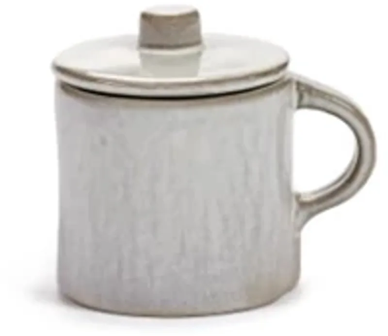 Marie Michielssen La Mère espresso kop met deksel off white van Serax in Wit – productfoto