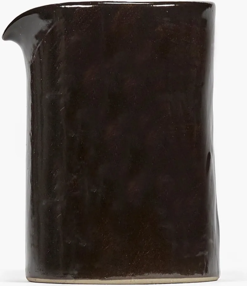 Marie Michielssen La Mère melkkan H9cm ebony (per stuk) by Serax in Donkerbruin – product photo