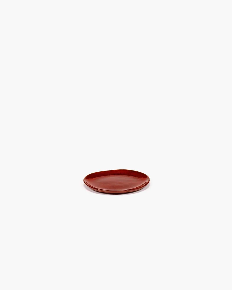 Marie Michielssen La Mère plat bord D11.5cm venetian red (set van 2) by Serax in Red – product photo