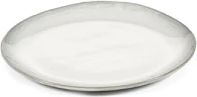 Marie Michielssen La Mère plat bord D20cm off white von Serax in Weiß – Produktfoto