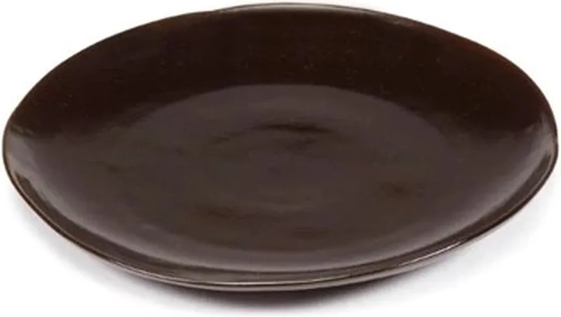 Marie Michielssen La Mère plat bord D27cm ebony fra Serax i Brun – produktbillede