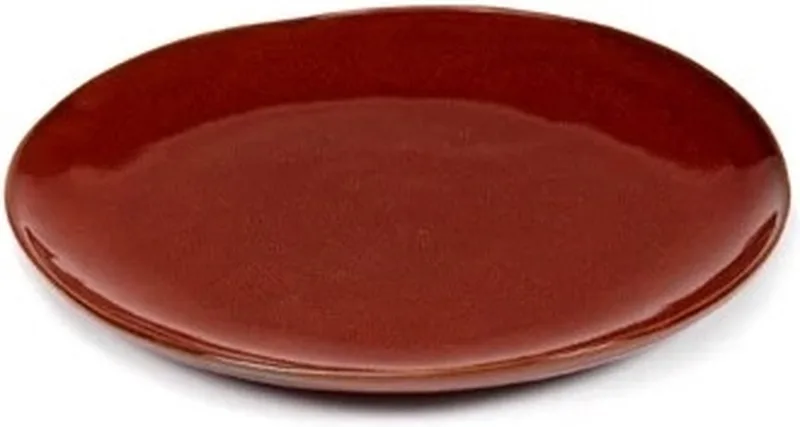 Marie Michielssen La Mère schaal D30.5cm venetian red de Serax en Rouge – photo produit