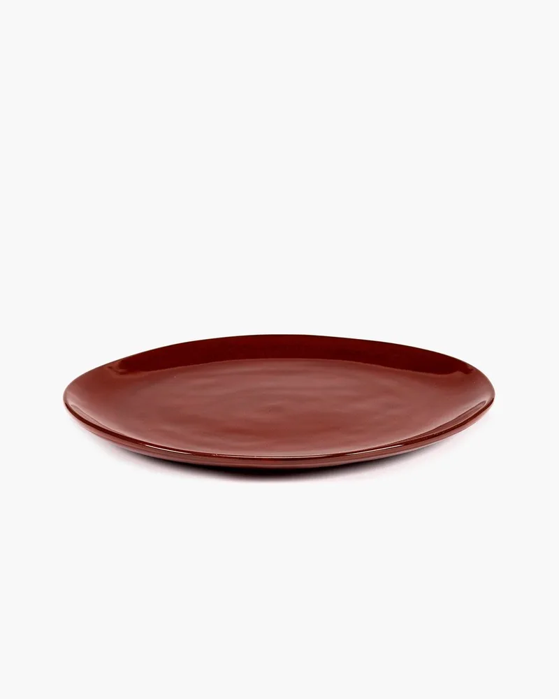Marie Michielssen La Mère schaal D30.5cm venetian red (set van 2 stuks) de Serax en Rouge – photo produit