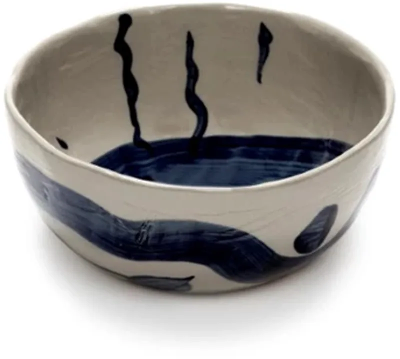Marie Michielssen Sophia bowl D16cm H7.5cm beige / blauw by Serax in Blauw Beige – product photo