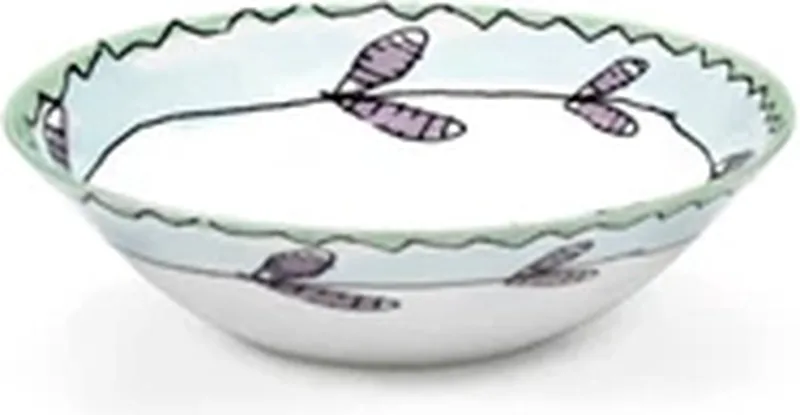 Marni Midnight Flowers Blossom Milk bowl D18cm H5.5cm roze / blauw by Serax in Multicolour – product photo
