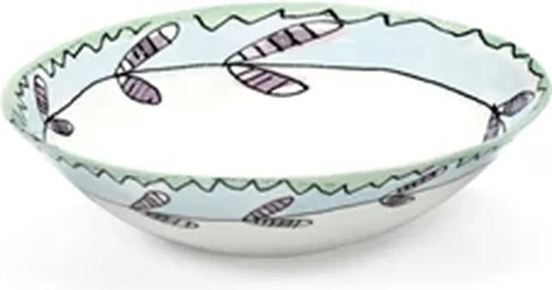 Marni Midnight Flowers Blossom Milk bowl D22cm H6.8cm roze / blauw by Serax in Multicolour – product photo