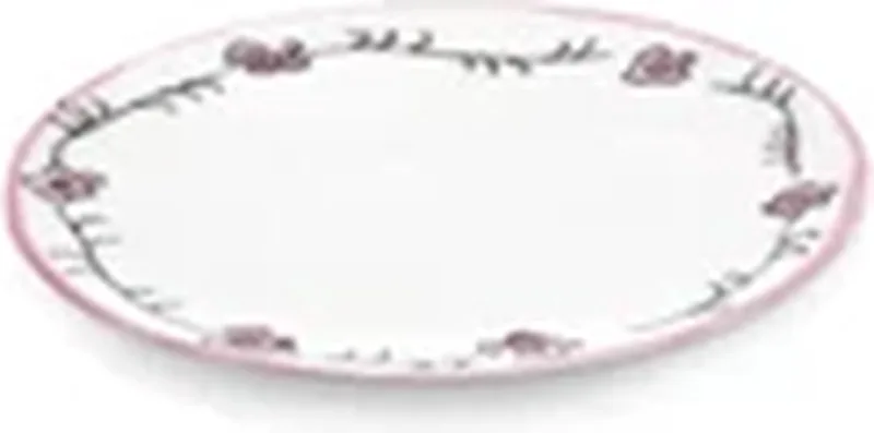 Marni Midnight Flowers Dark Viola plat bord D11.5cm roze de Serax en Multicolore – photo produit