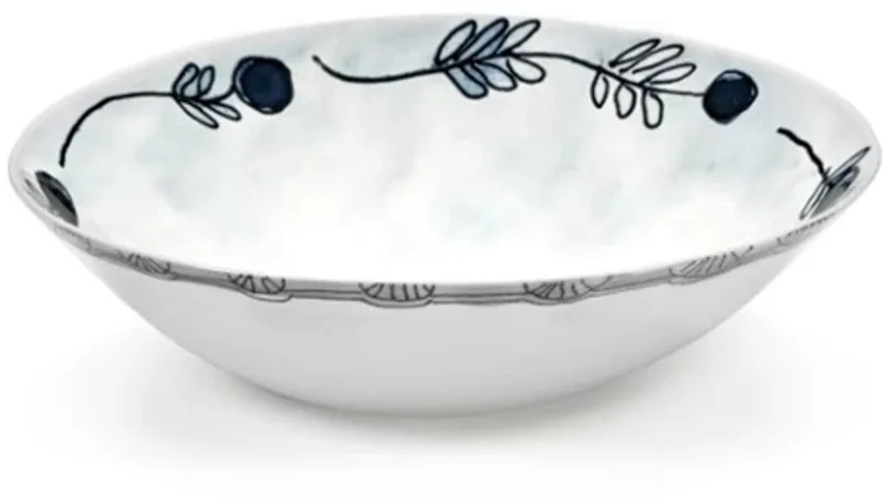 Marni Midnight Flowers Mirtillo Tea bowl D22cm H6.8cm de Serax en Bleu – photo produit