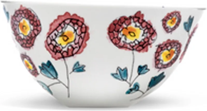 MARNI Midnightflowers - kom L Anemone milk 18 cm - set van 2 by Serax in White – product photo
